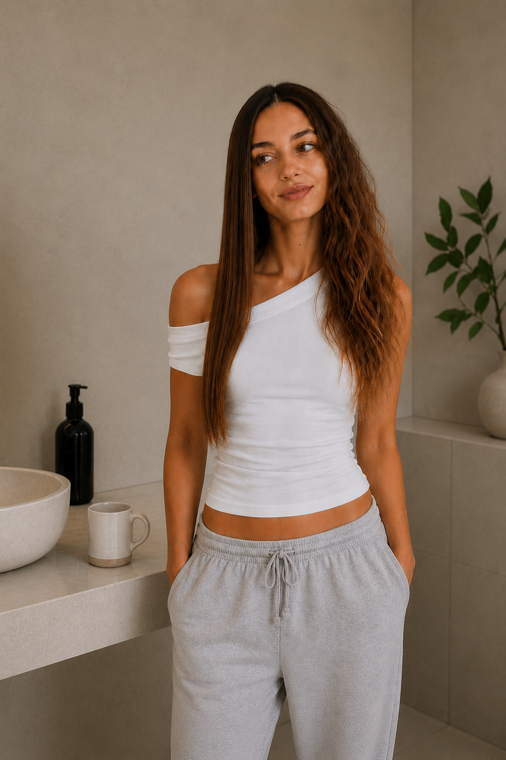 Straightener brush