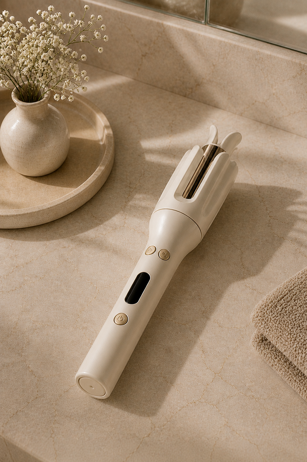 Swirly hair curler